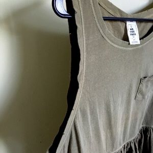 Free people Ruffle Tank